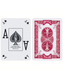 Bicycle Poker Peek Pro Playing Cards Red