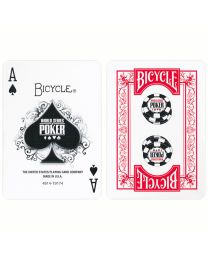 Bicycle WSOP playing cards red