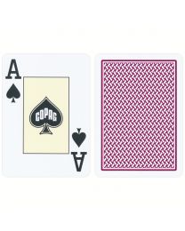 COPAG Texas Holdem cards red