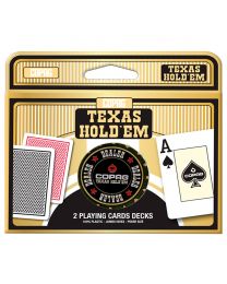COPAG Texas Holdem 2 playing cards decks