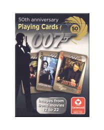 James Bond zilveren speelkaarten