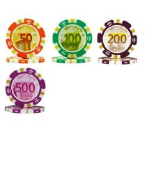 Euro Design Poker Chips