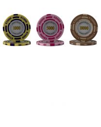 Poker Chips Monte Carlo