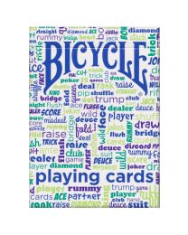 Table Talk Bicycle Playing Cards Blue