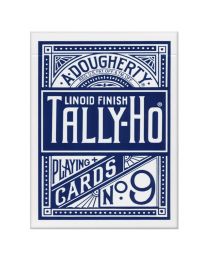 Tally-Ho Fan Back Playing Cards Blue