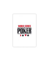 World Series of Poker Cut Card White