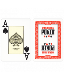 WSOP Playing Cards Red Jumbo Index