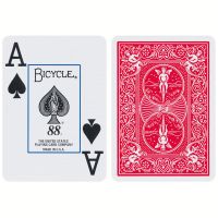 Bicycle Cards Jumbo Index Red