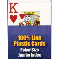 100% Lion plastic cards