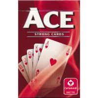ACE Strong Playing Cards Red