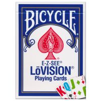 Bicycle E-Z-SEE LŌVISION Deck Blue