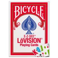 Bicycle E-Z-SEE LŌVISION Deck Red
