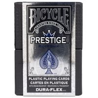 Bicycle Prestige Plastic Playing Cards Blue