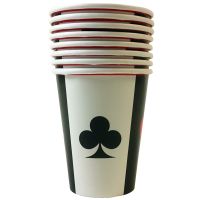 Casino Cups (8 Pieces)