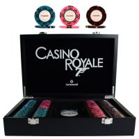 Casino Royale James Bond luxe pokerset