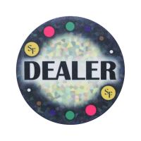 Mosaic Ceramic Dealer Button