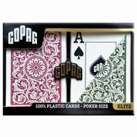 COPAG Elite Playing Cards 1546 Burgundy Green