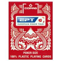 European Poker Tour Copag cards red