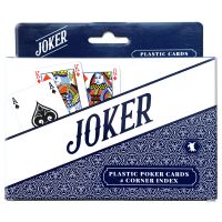 Joker Plastic Poker Card Set of 2 Decks