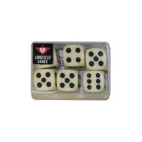 Dice Longfield Games 6 pieces - 5/8 inches