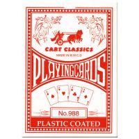 Cart classics playing cards No. 988 red
