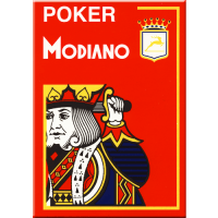 Poker Modiano Cards Red