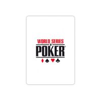 World Series of Poker Cut Card White