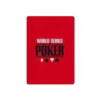 World Series of Poker Cut Card Red
